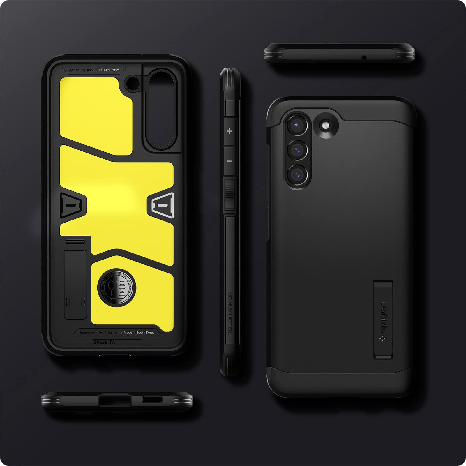 Foto 9 pulgar | Venta Internacional - Funda de Teléfono Spigen Tough Armor para Galaxy S21 FE