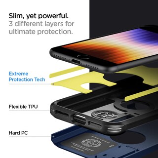 Foto 4 | Venta Internacional - Funda para Teléfono Spigen Tough Armor para Iphone Se 2022