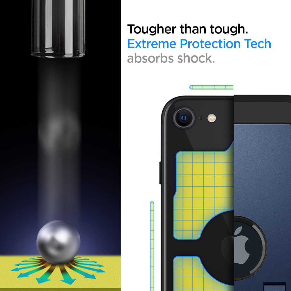 Foto 6 pulgar | Venta Internacional - Funda para Teléfono Spigen Tough Armor para Iphone Se 2022