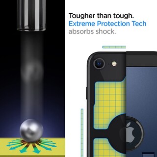 Foto 5 | Venta Internacional - Funda para Teléfono Spigen Tough Armor para Iphone Se 2022