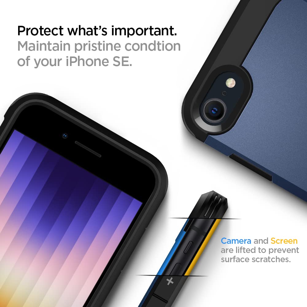 Foto 7 pulgar | Venta Internacional - Funda para Teléfono Spigen Tough Armor para Iphone Se 2022