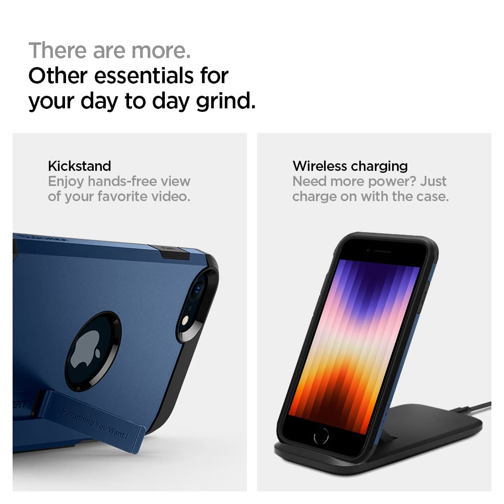 Foto 8 pulgar | Venta Internacional - Funda para Teléfono Spigen Tough Armor para Iphone Se 2022