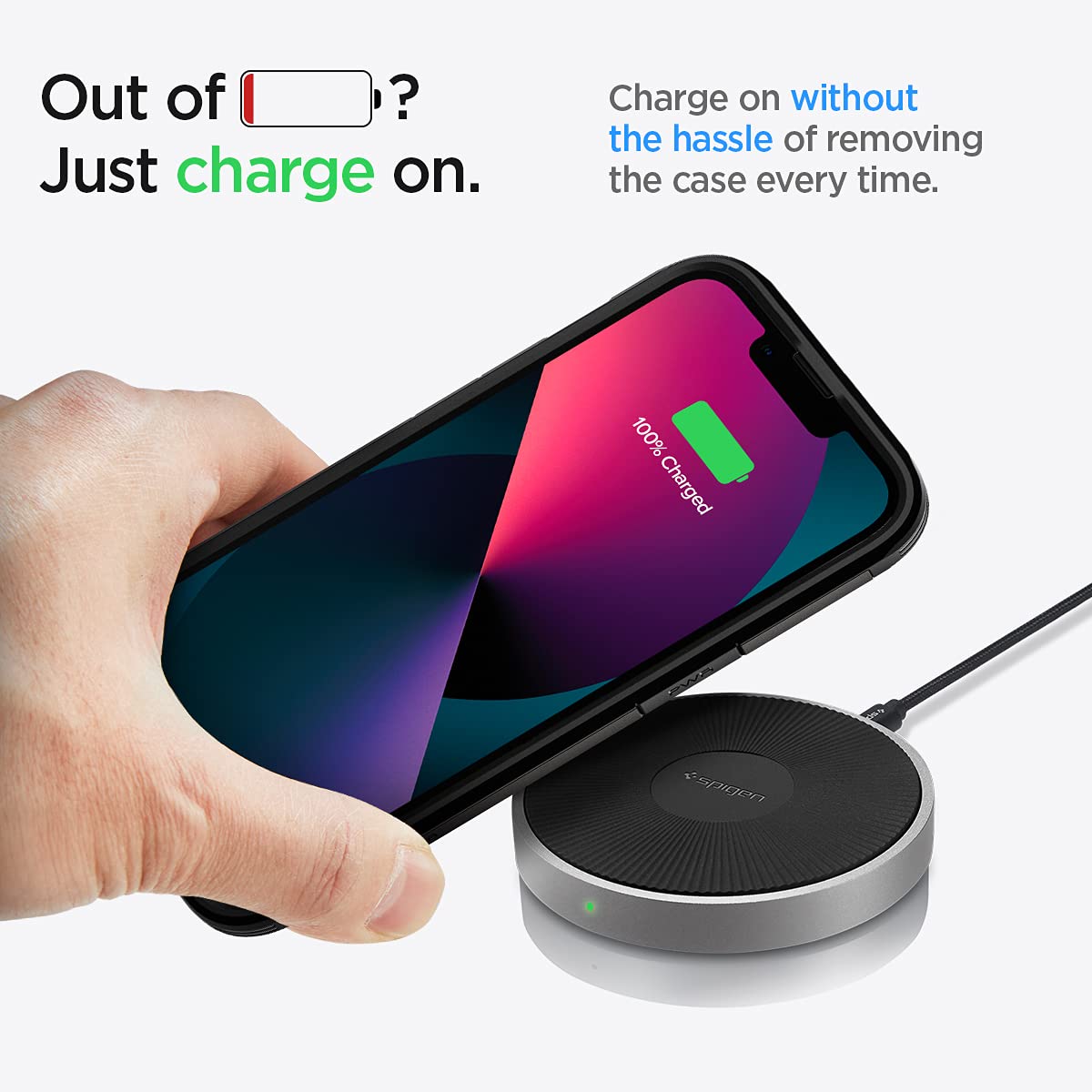 Foto 7 | Venta Internacional - Funda De Teléfono Spigen Tough Armor Para Iphone 13