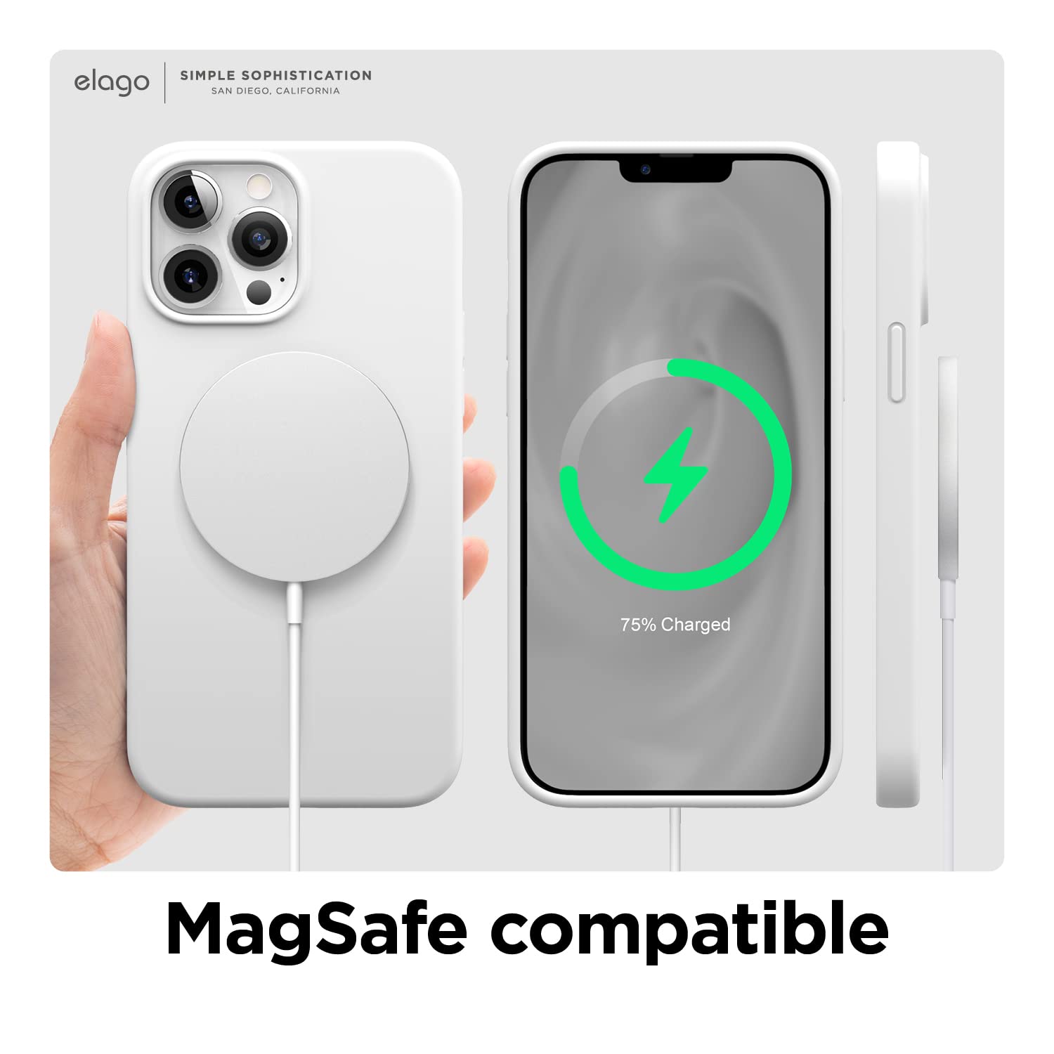 Foto 9 pulgar | Venta Internacional - Funda De Silicona Líquida Elago Para Iphone 13 Pro Max