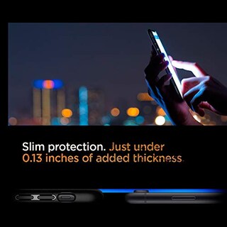 Foto 5 | Venta Internacional - Funda Spigen Liquid Air Armor Diseñado para iPhone XR 2018 Negro Mate