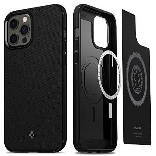 Venta Internacional - Funda Spigen Mag Armor para iPhone 12 Pro Max compatible con Cargador Magnético