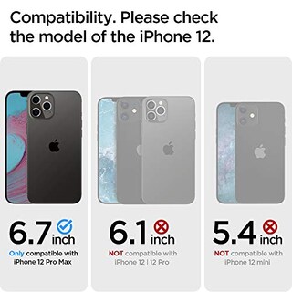 Foto 2 | Venta Internacional - Funda Spigen Mag Armor para iPhone 12 Pro Max compatible con Cargador Magnético