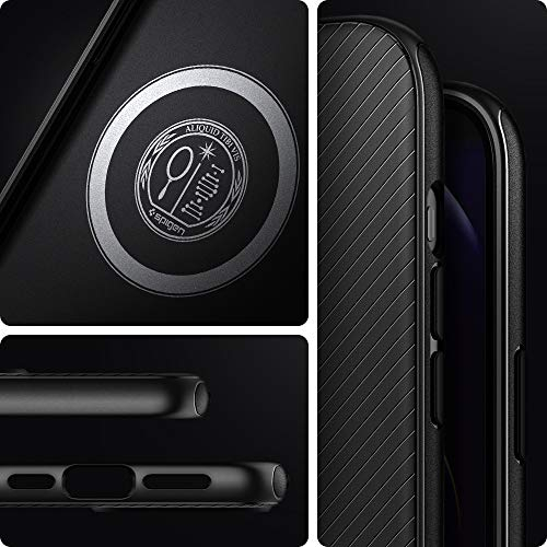 Foto 4 pulgar | Venta Internacional - Funda Spigen Mag Armor para iPhone 12 Pro Max compatible con Cargador Magnético