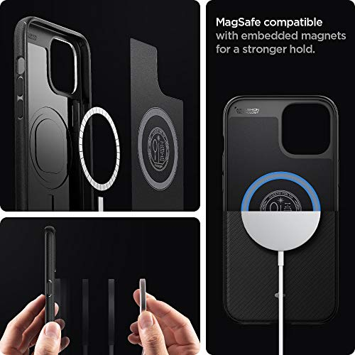 Foto 5 pulgar | Venta Internacional - Funda Spigen Mag Armor para iPhone 12 Pro Max compatible con Cargador Magnético
