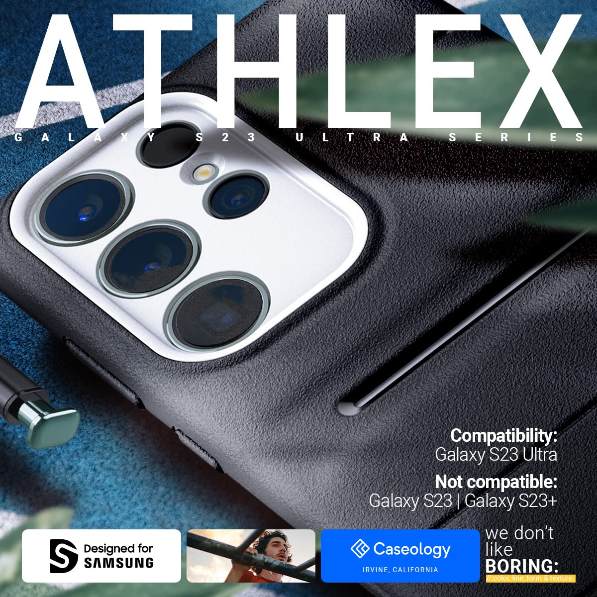 Foto 3 | Venta Internacional - Funda Caseology Athlex para Samsung Galaxy S23 Ultra 5G