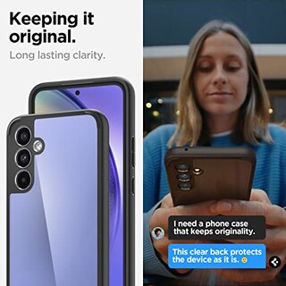 Foto 3 | Venta Internacional - Funda Spigen Ultra Hybrid para Galaxy A54 5g 2023 Azul Mate