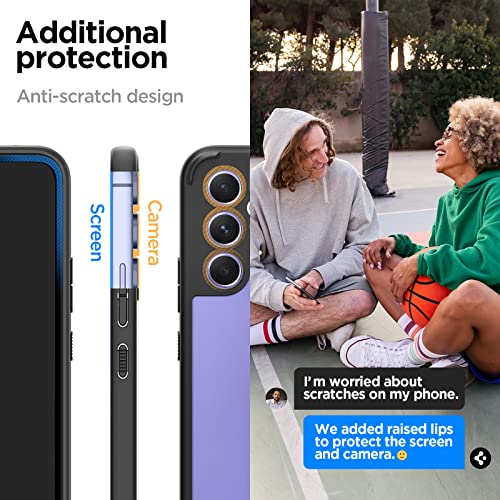 Foto 7 pulgar | Venta Internacional - Funda Spigen Ultra Hybrid para Galaxy A54 5g 2023 Azul Mate