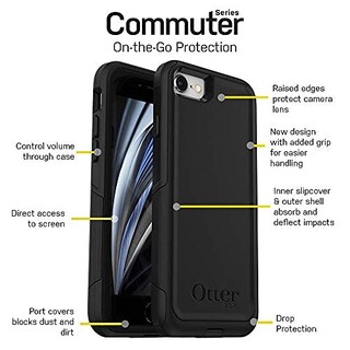 Foto 6 | Venta Internacional - Funda Otterbox Commuter Series Para Iphone Se (2.ª Generació