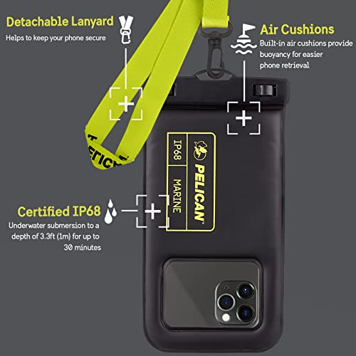 Foto 4 pulgar | Funda Impermeable para Teléfono Pelican Marine para iPhone 14 Pro- Venta Internacional