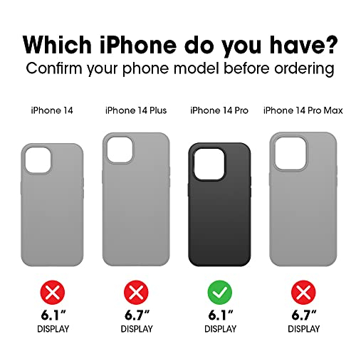 Foto 3 pulgar | Venta Internacional - Funda de Teléfono Otterbox Prefix Series para iPhone 14 Pro
