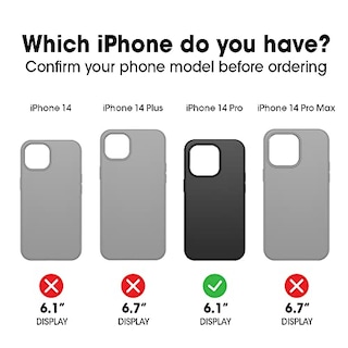 Foto 2 | Venta Internacional - Funda de Teléfono Otterbox Prefix Series para iPhone 14 Pro