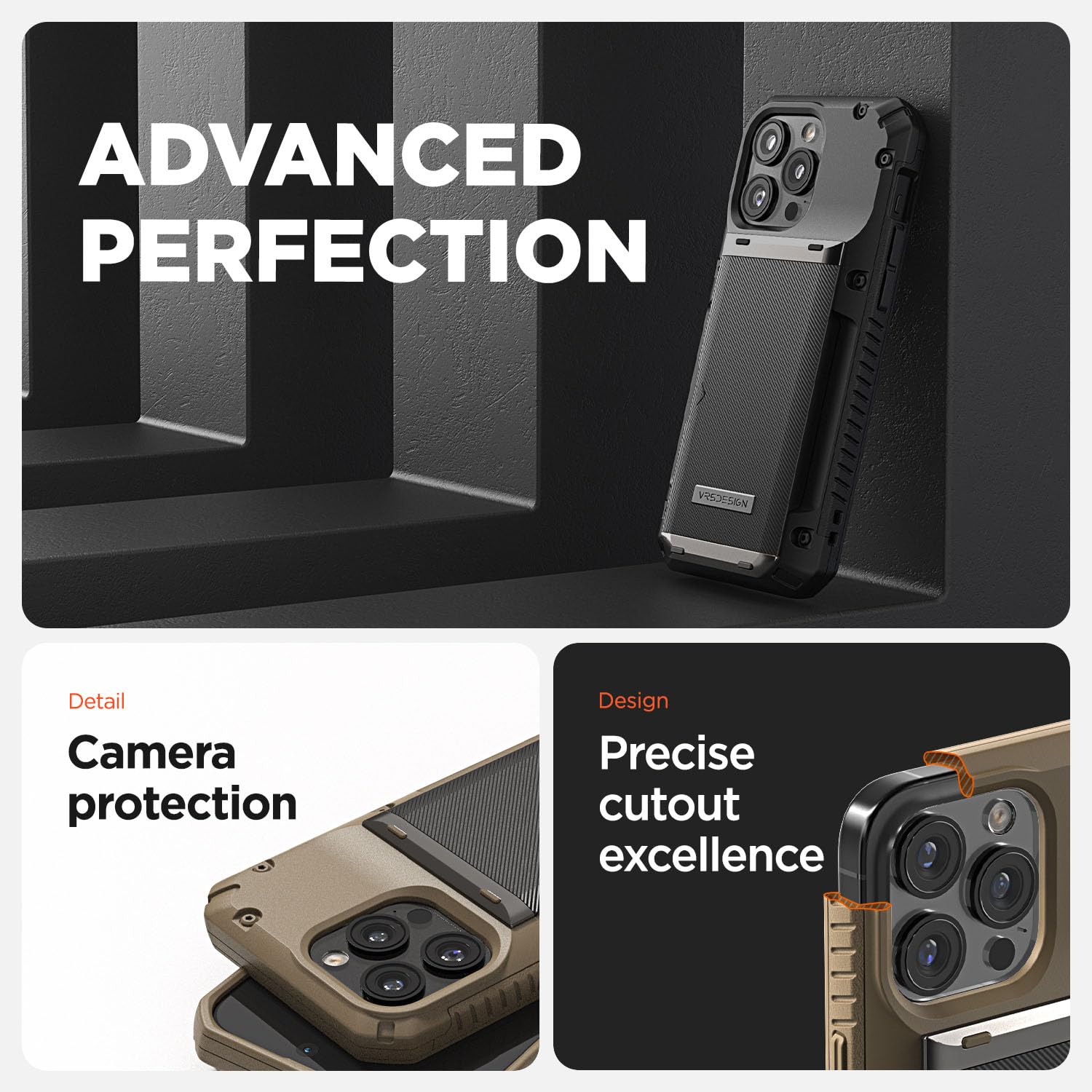 Foto 2 | Venta Internacional - Funda De Teléfono Vrs Design Damda Glide Pro Para Iphone 15 Pro Max