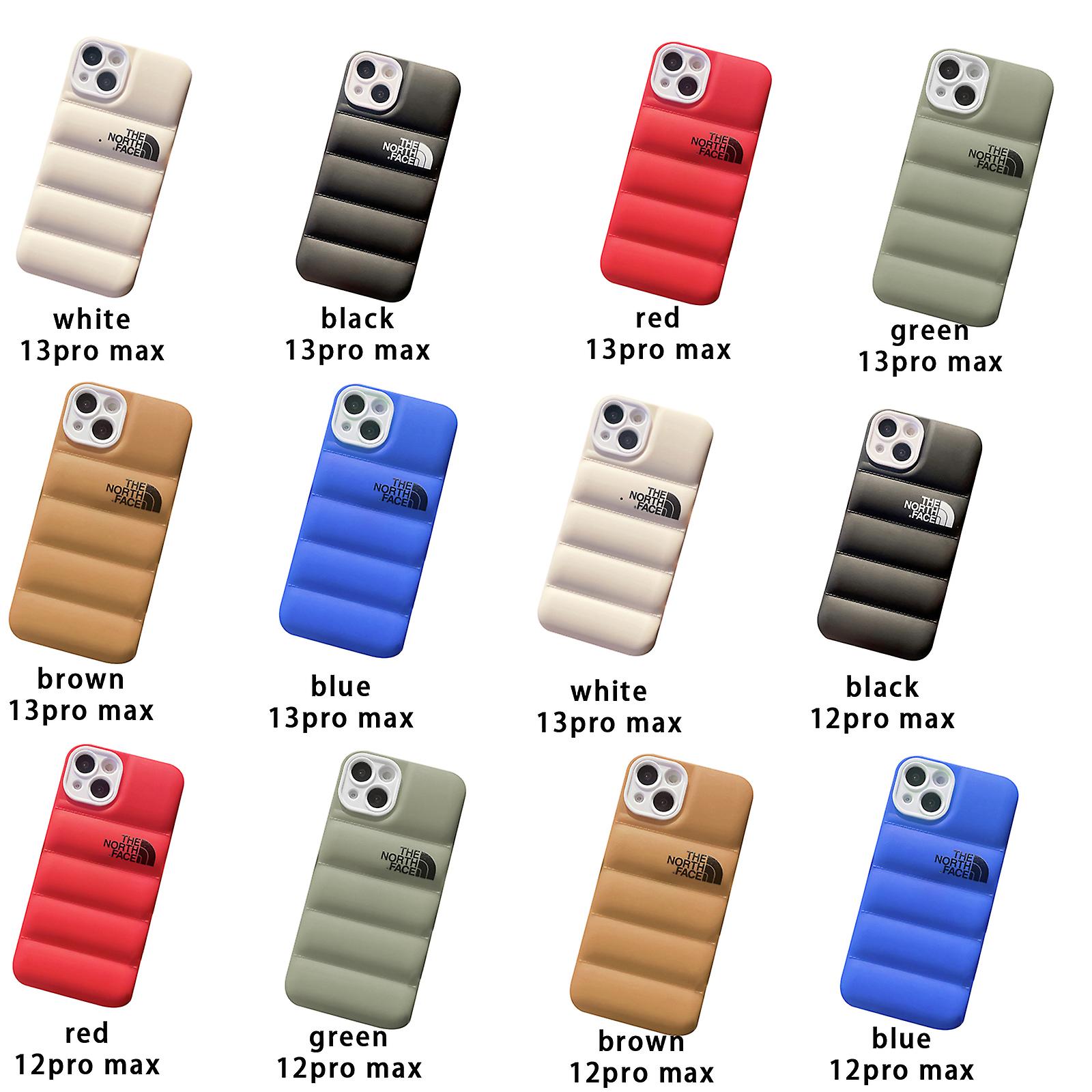 Foto 3 pulgar | Venta Internacional - Funda De Invierno Para Iphone, Chaqueta De Plumón Acolchada En 3d, De Tela Suave
