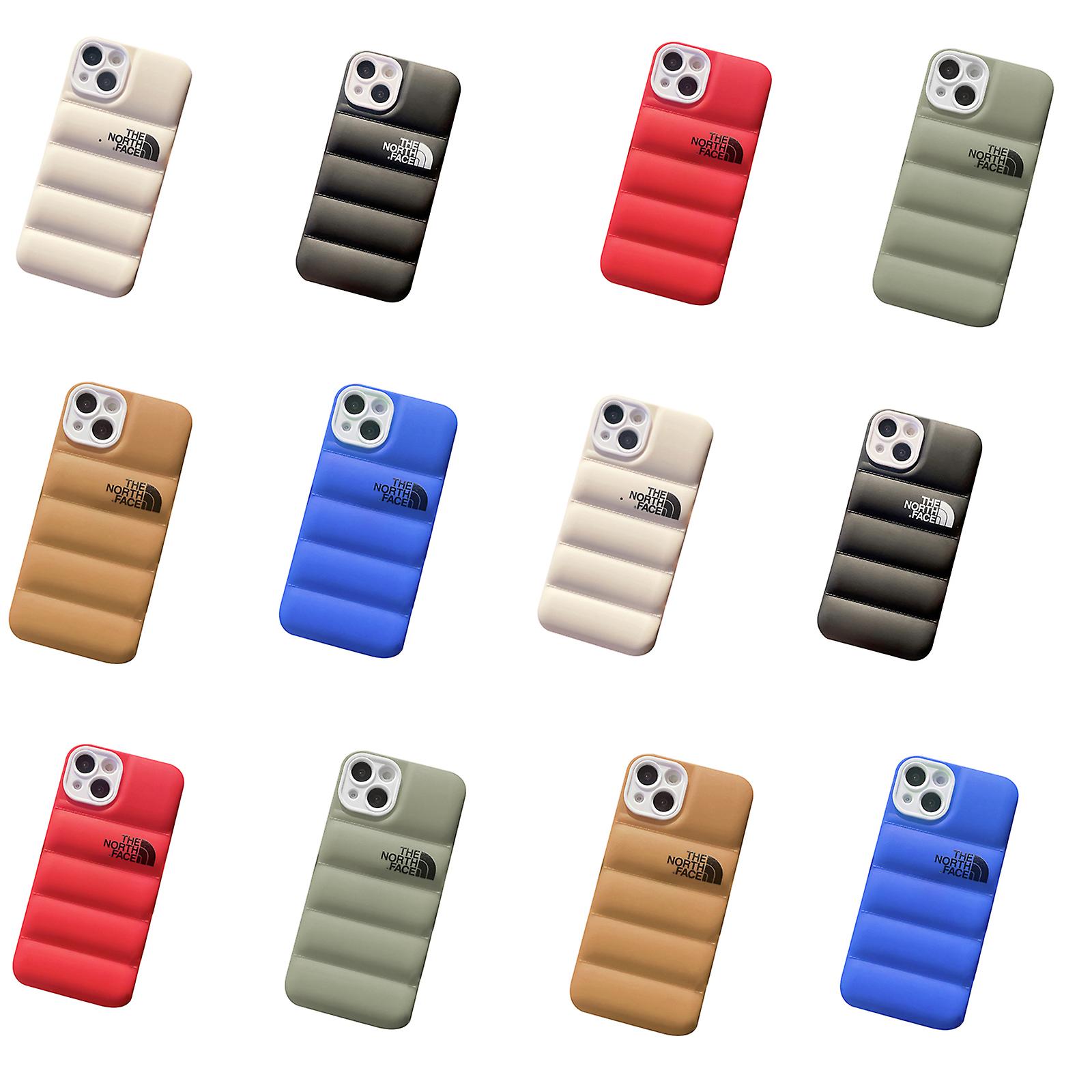 Foto 4 pulgar | Venta Internacional - Funda De Invierno Para Iphone, Chaqueta De Plumón Acolchada En 3d, De Tela Suave