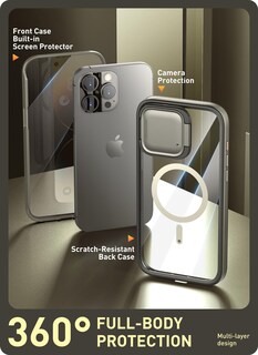 Foto 3 | Venta Internacional - Funda De Teléfono I-blason Shield Mag Para Iphone 15 Pro Max Con Tornillo