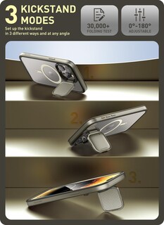 Foto 4 | Venta Internacional - Funda De Teléfono I-blason Shield Mag Para Iphone 15 Pro Max Con Tornillo