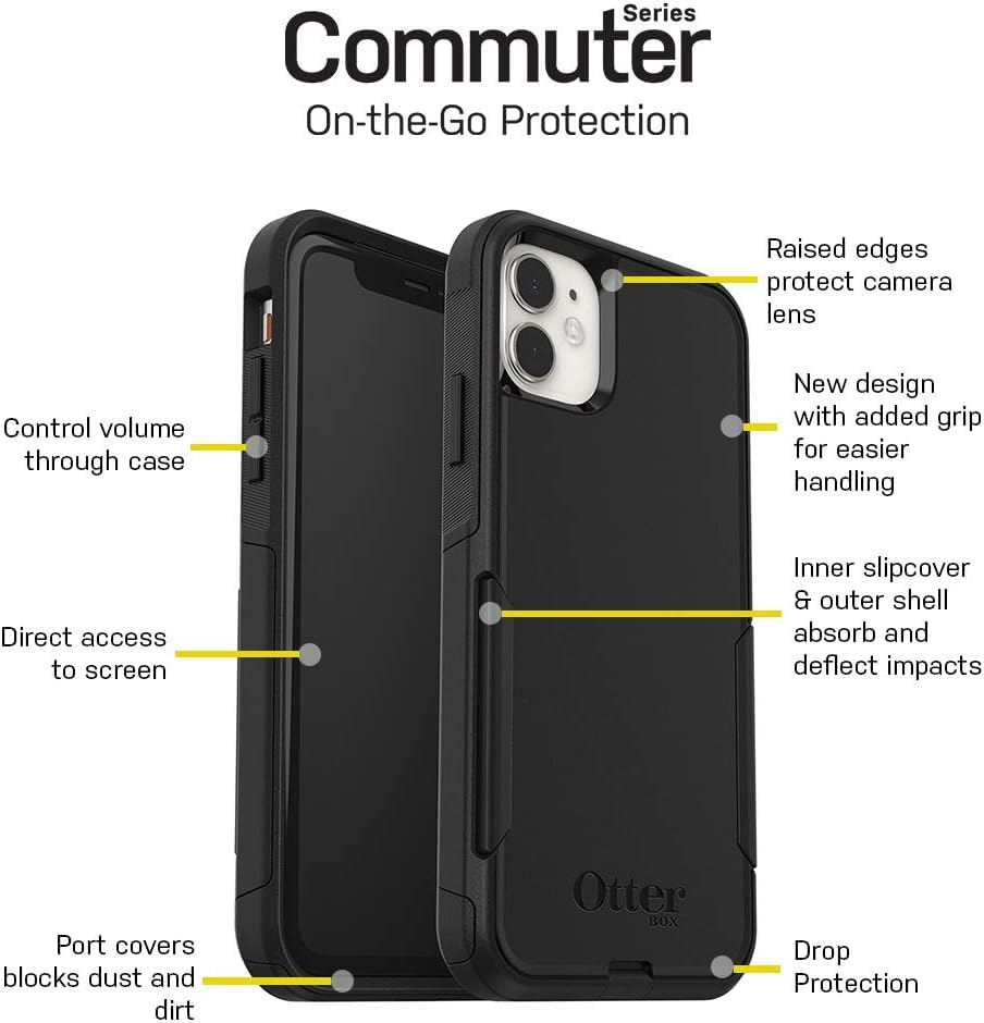Foto 8 pulgar | Venta Internacional - Funda De Teléfono Otterbox Commuter Series Para Iphone 11 Y Xr