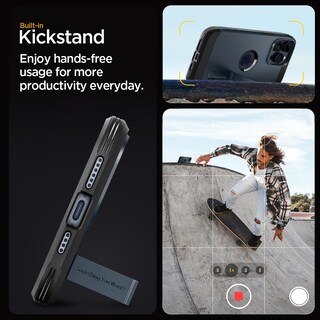 Foto 4 | Venta Internacional - Armadura Magnética Y Resistente Magfit De Spigen Diseñada Pa