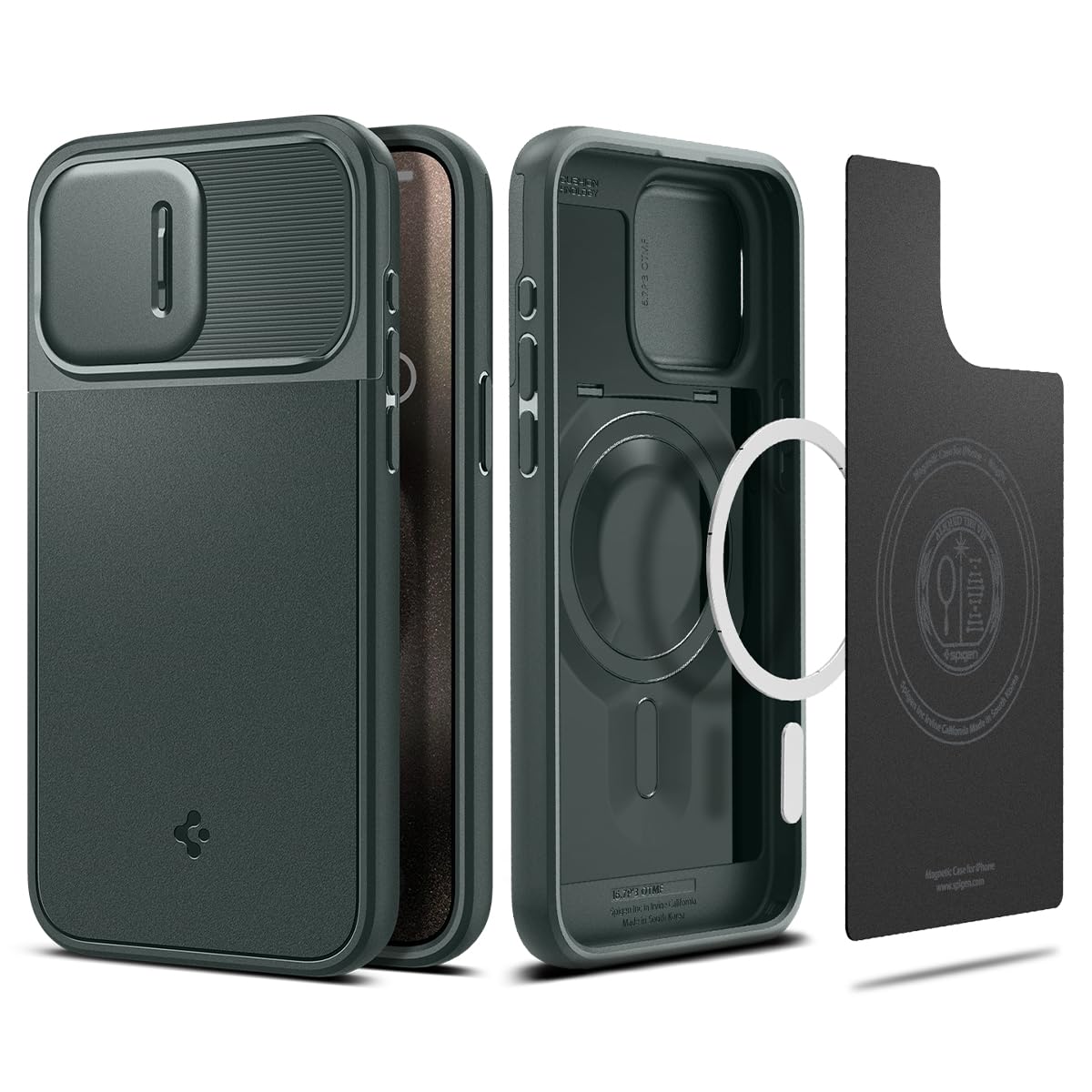 Venta Internacional - Funda Spigen Enzo Magnetic Para Iphone 15 Pro Max (2023)