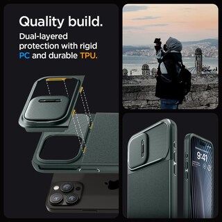Foto 4 | Venta Internacional - Funda Spigen Enzo Magnetic Para Iphone 15 Pro Max (2023)