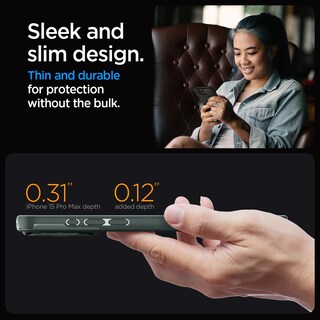 Foto 6 | Venta Internacional - Funda Spigen Enzo Magnetic Para Iphone 15 Pro Max (2023)