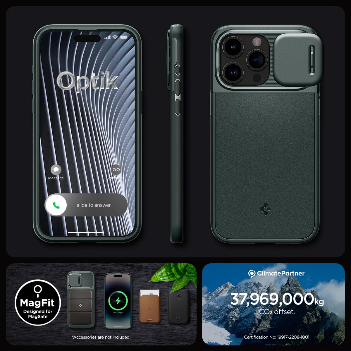 Foto 8 pulgar | Venta Internacional - Funda Spigen Enzo Magnetic Para Iphone 15 Pro Max (2023)