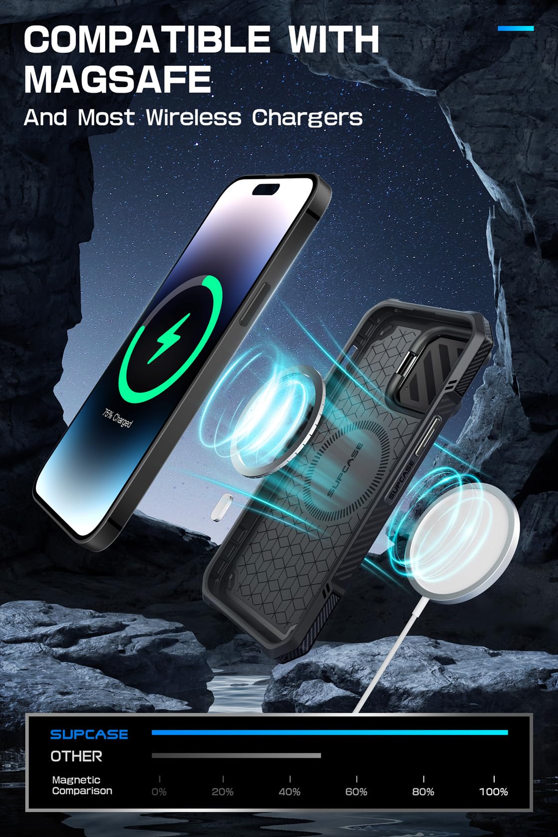 Foto 5 pulgar | Venta Internacional - Funda Para Teléfono Supcase Unicorn Beetle Mag Xt Iphone 15/14/13