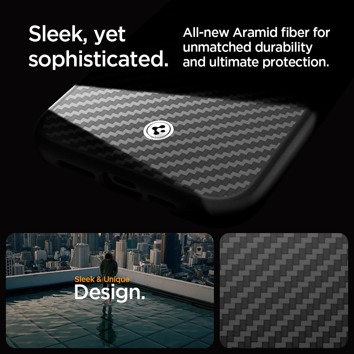 Foto 4 pulgar | Venta Internacional - Funda Spigen Para Iphone 15 Pro (2023)