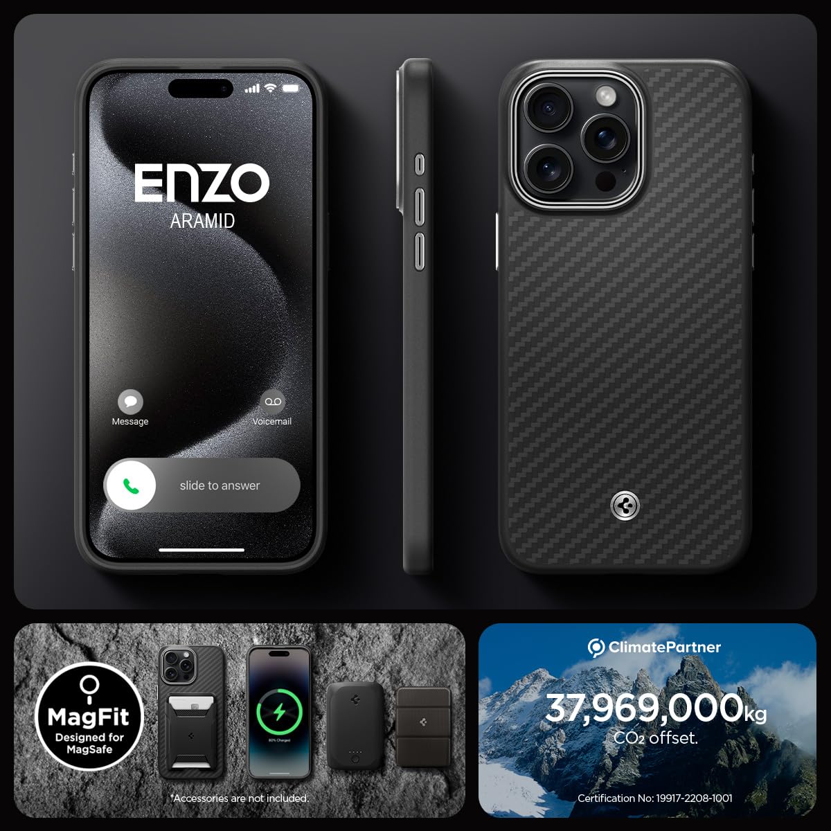 Foto 8 pulgar | Venta Internacional - Funda Spigen Para Iphone 15 Pro (2023)