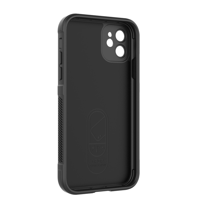 Foto 3 pulgar | Teknet Funda Case  Silicon Para Iphone 11 Antigolpes Uso Rudo