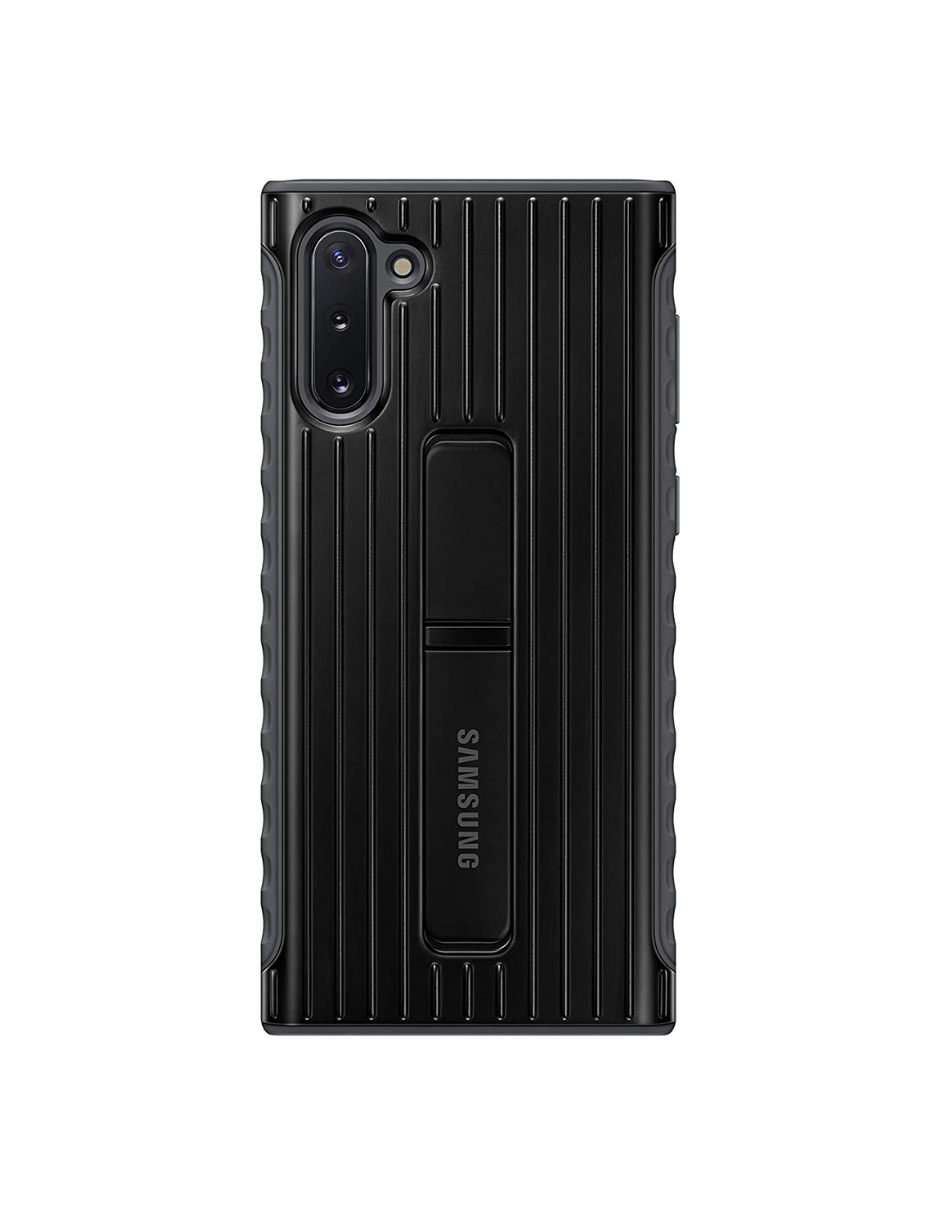 Funda Protectora Samsung Galaxy Note 10+ Negra Resistente a Golpes y Caídas