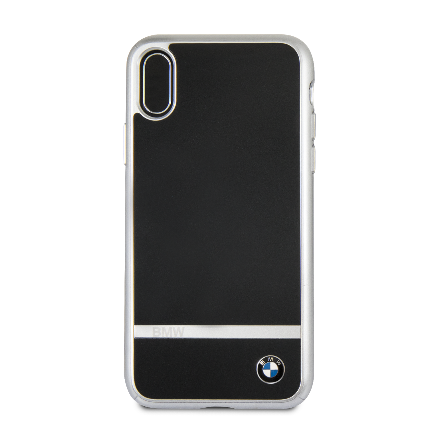 Foto 5 pulgar | Funda Bmw Raya Negra En Aluminio Para Iphone X /xs