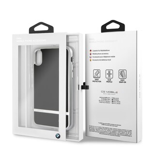 Foto 6 | Funda Bmw Raya Negra En Aluminio Para Iphone X /xs