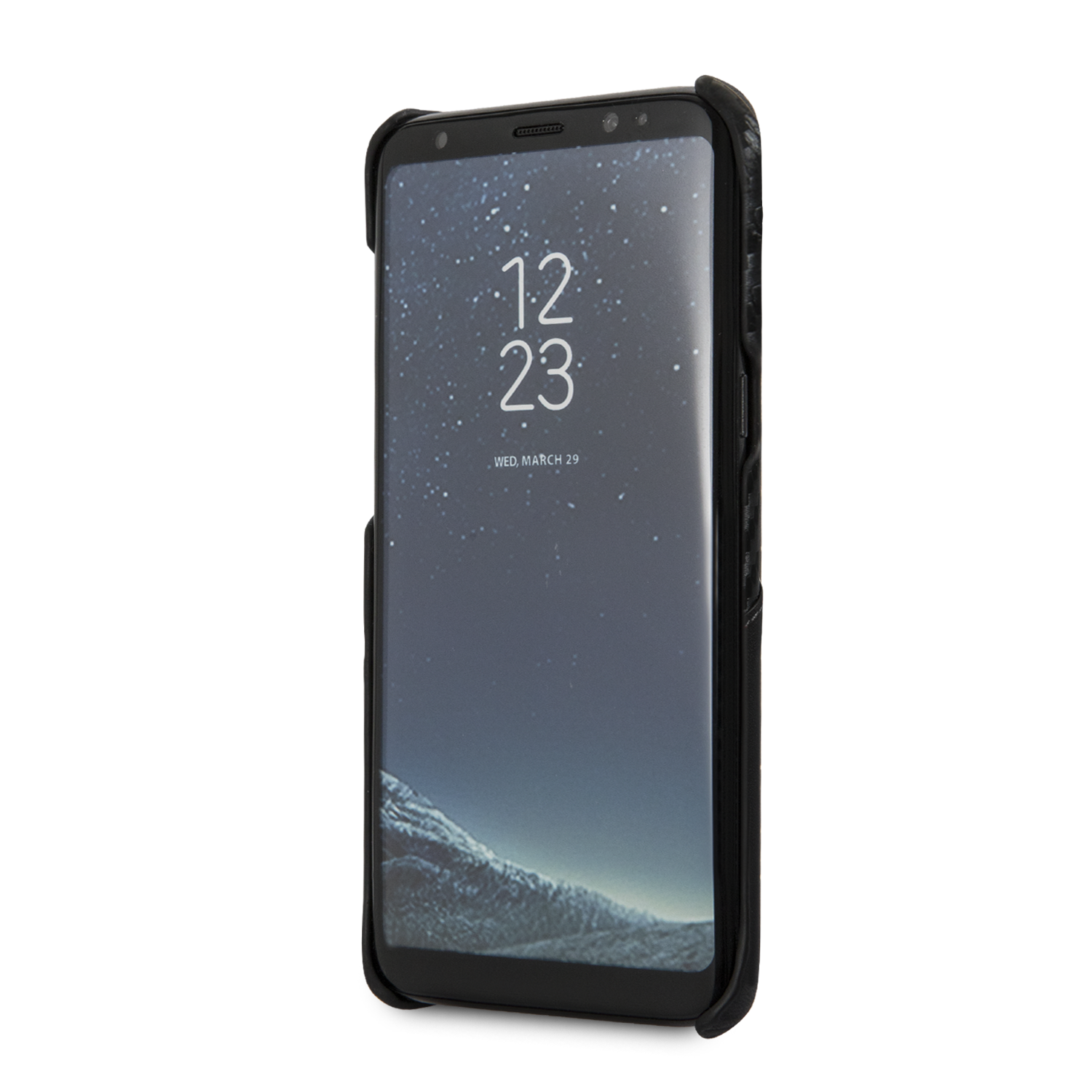 Foto 6 pulgar | Funda Case Mercedes Benz Piel Y Carbono Para Samsung S8