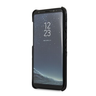 Foto 5 | Funda Case Mercedes Benz Piel Y Carbono Para Samsung S8