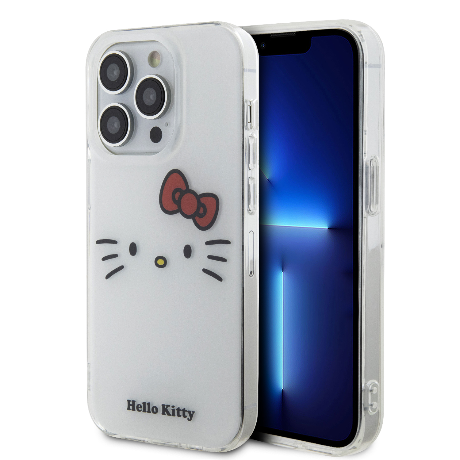 Funda Hello Kitty Printed Kitty Blanca para iPhone 15 Pro Max