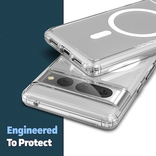 Foto 3 | Funda Magnética Encased Transparente para Google Pixel 7 Pro - Venta Internacional