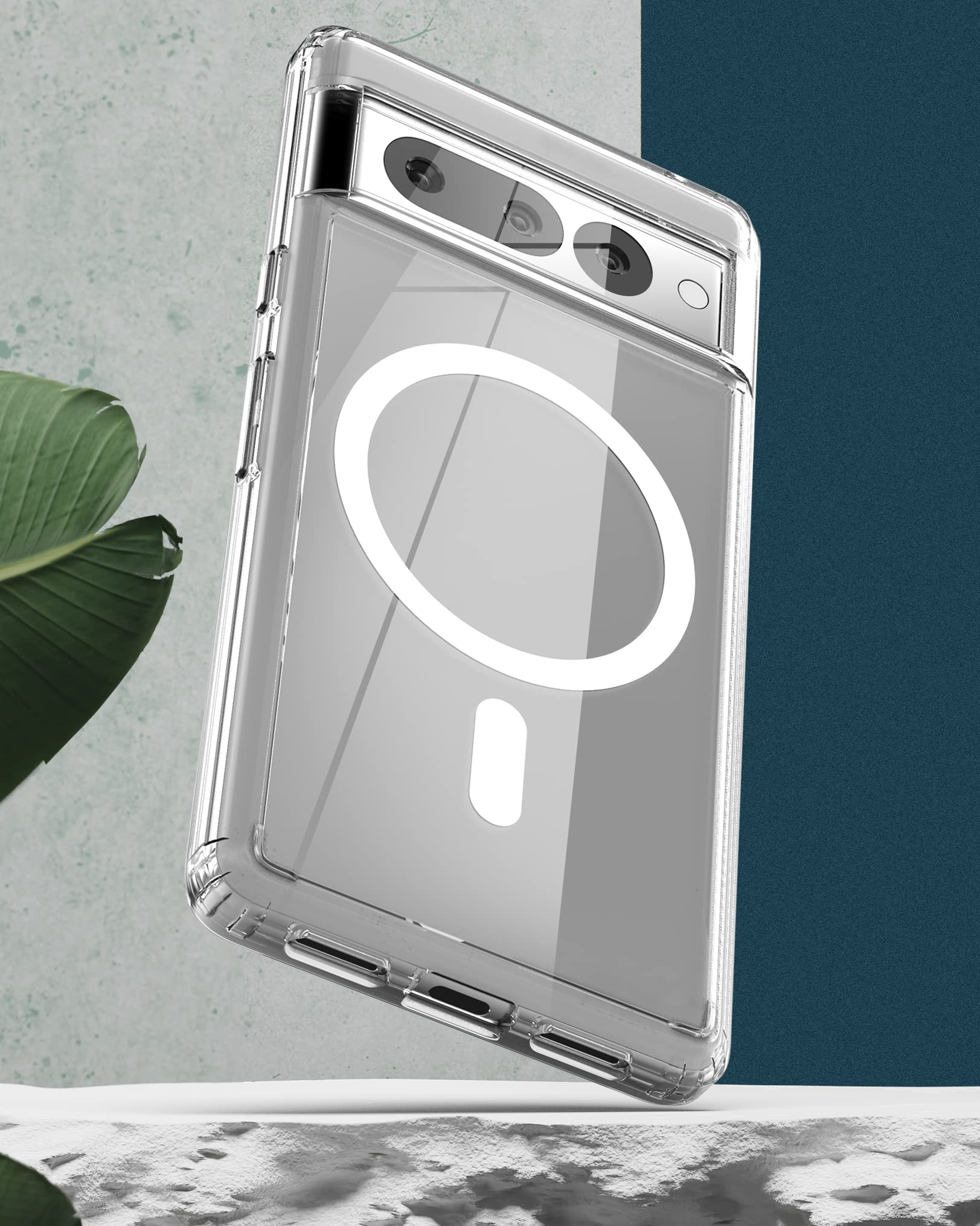 Foto 5 pulgar | Funda Magnética Encased Transparente para Google Pixel 7 Pro - Venta Internacional