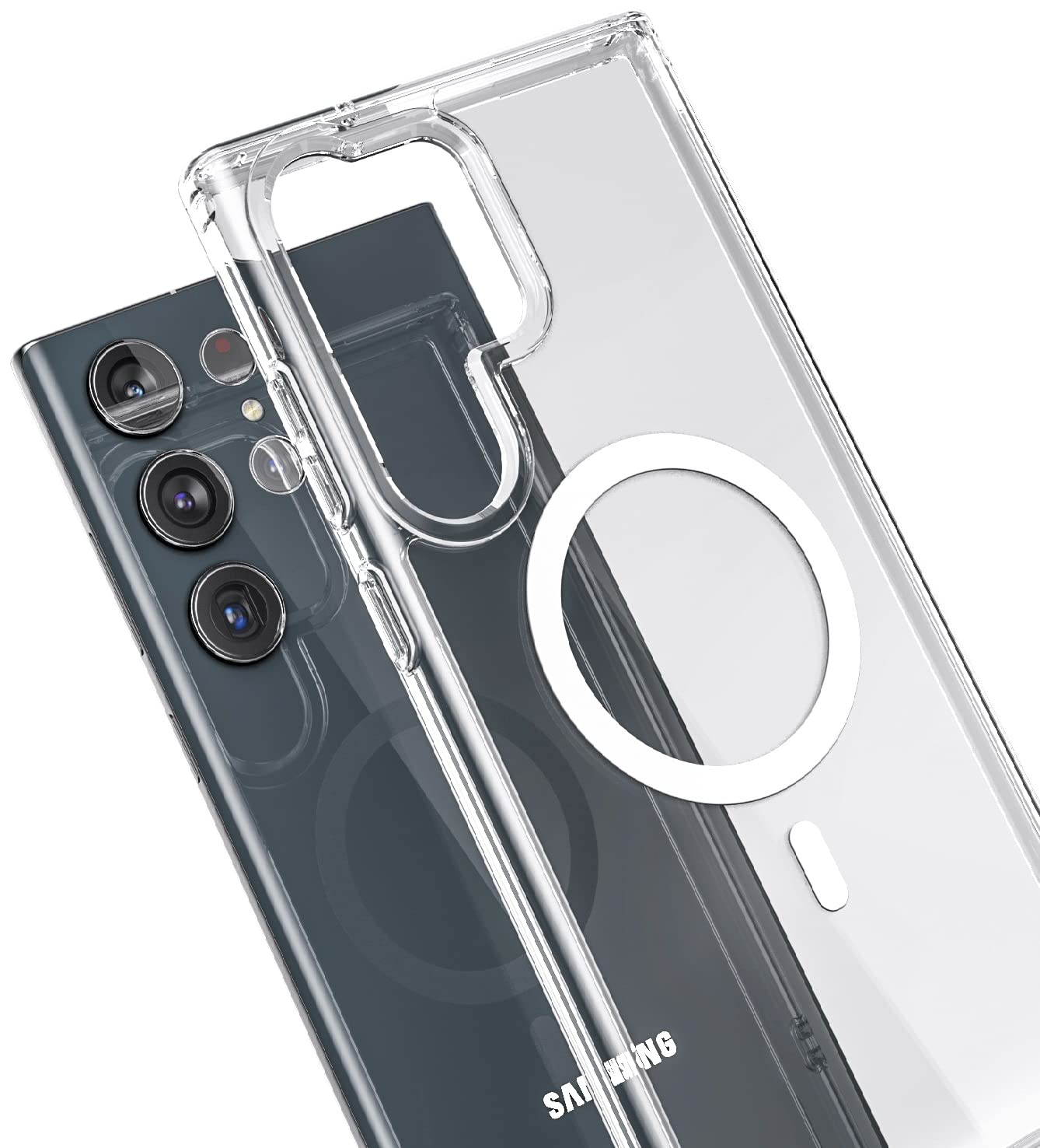 Foto 7 pulgar | Funda Magnética Encased para Samsung Galaxy S23 Ultra Clear - Venta Internacional