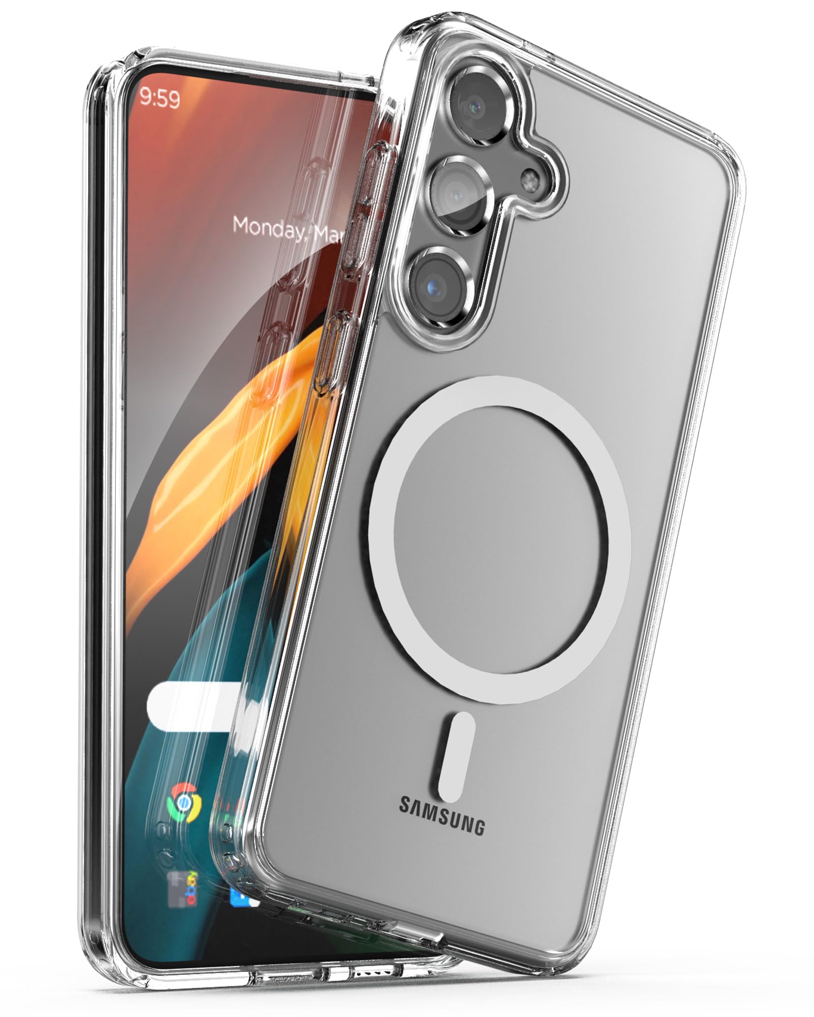 Funda Mag Para Samsung Galaxy S24 Con Magsafe Clear - Venta Internacional