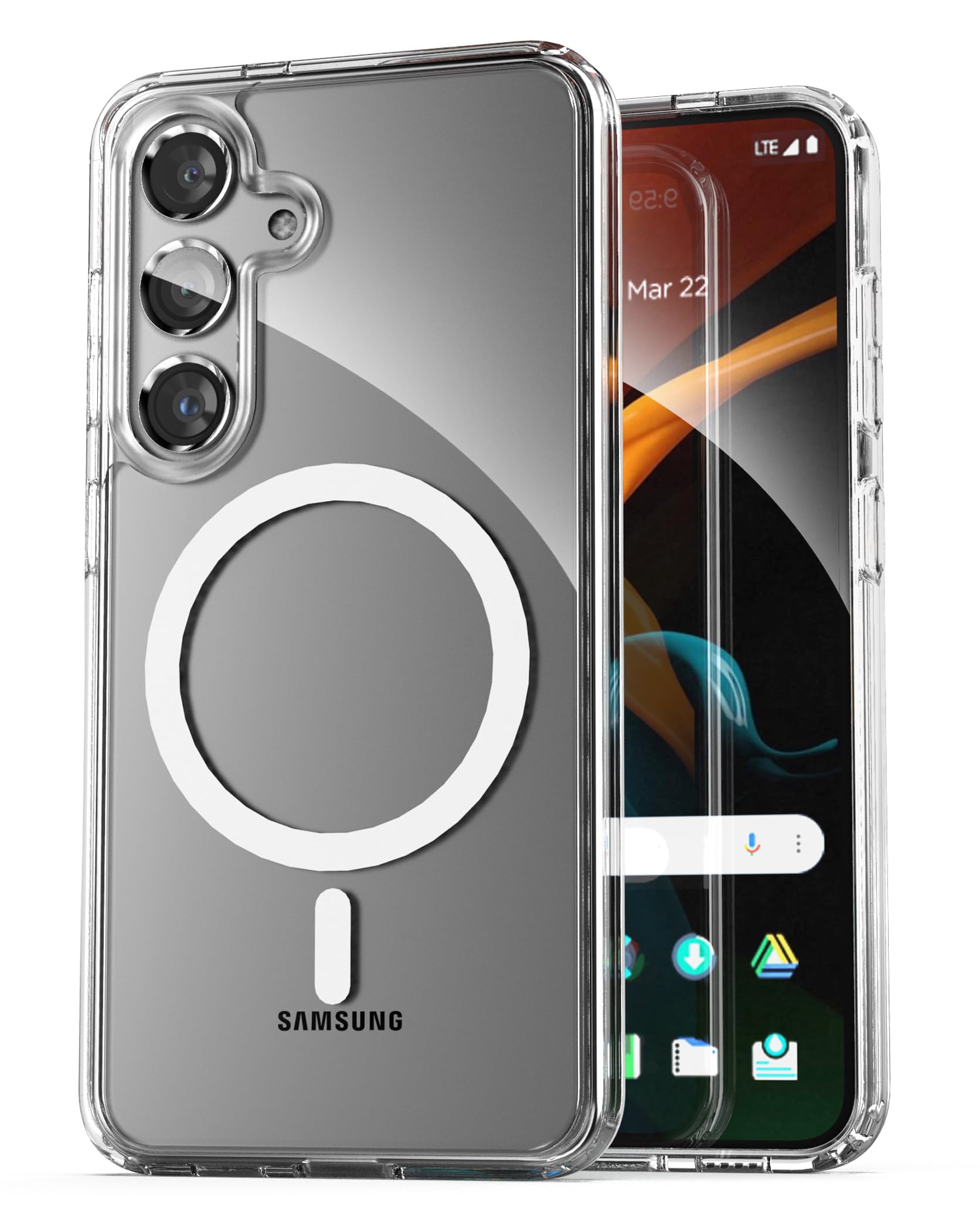 Foto 7 pulgar | Funda Mag Para Samsung Galaxy S24 Con Magsafe Clear - Venta Internacional