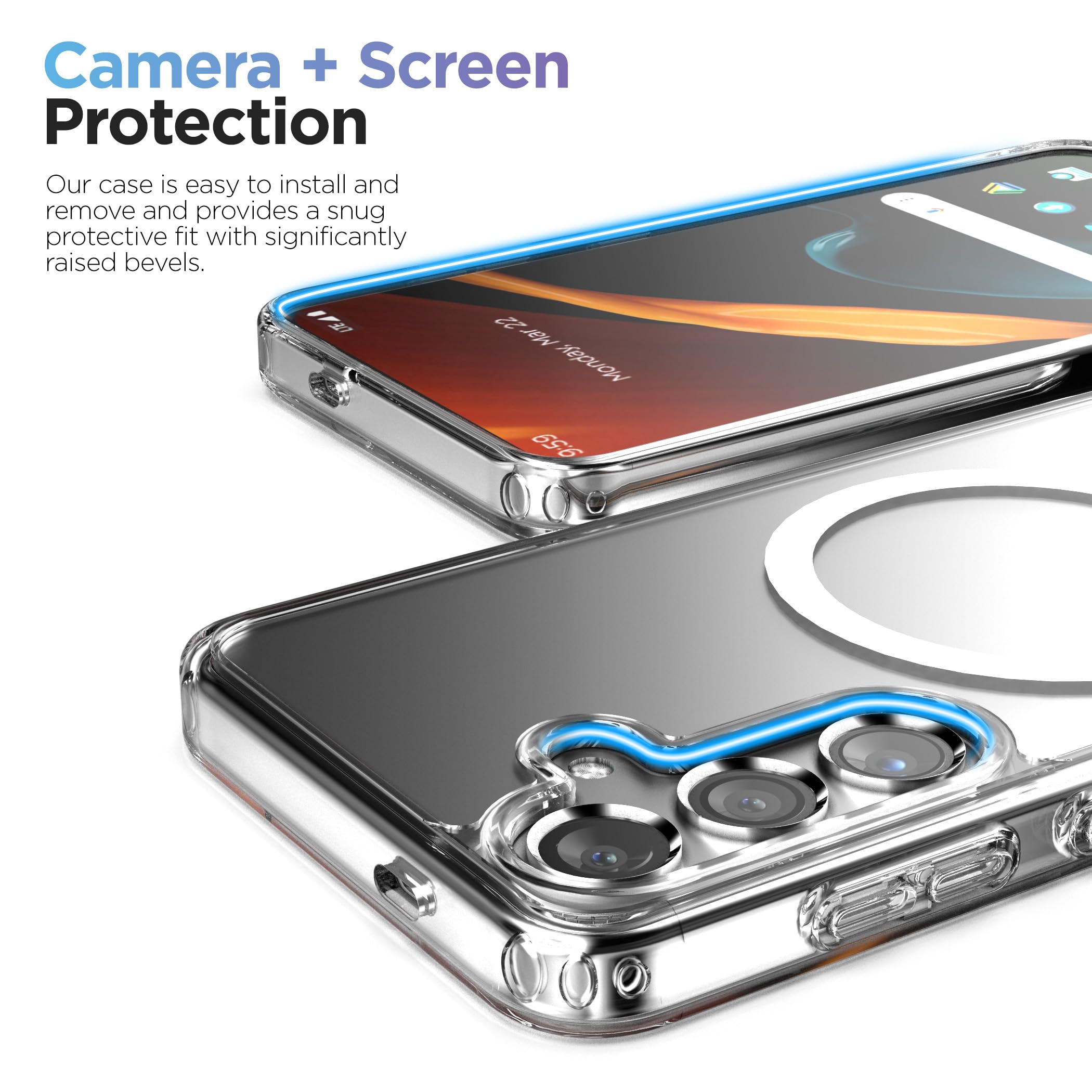 Foto 8 pulgar | Funda Mag Para Samsung Galaxy S24 Con Magsafe Clear - Venta Internacional