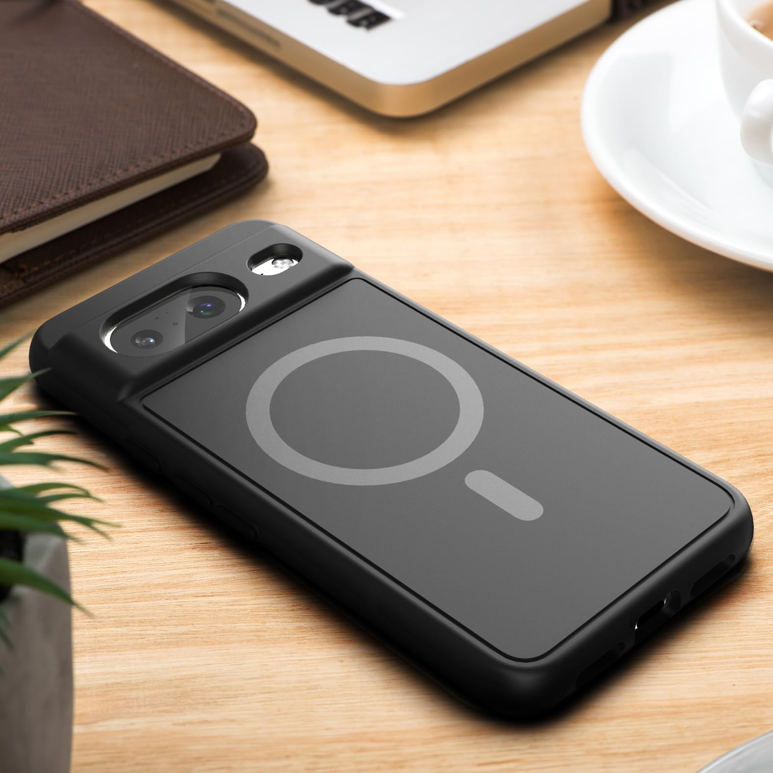 Foto 3 | Funda Magnética Slimshield Para Google Pixel 8 Negra - Venta Internacional