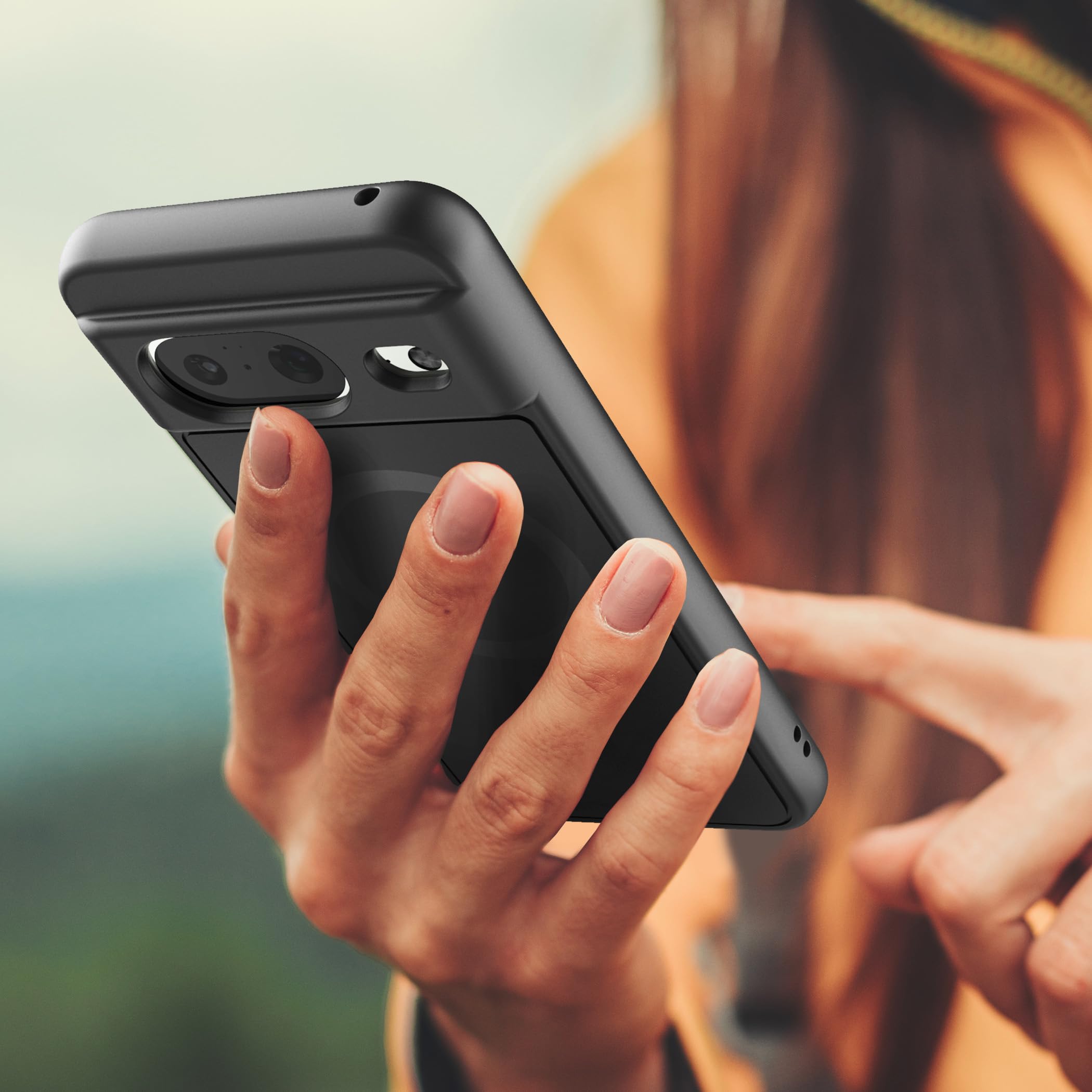 Foto 5 | Funda Magnética Slimshield Para Google Pixel 8 Negra - Venta Internacional