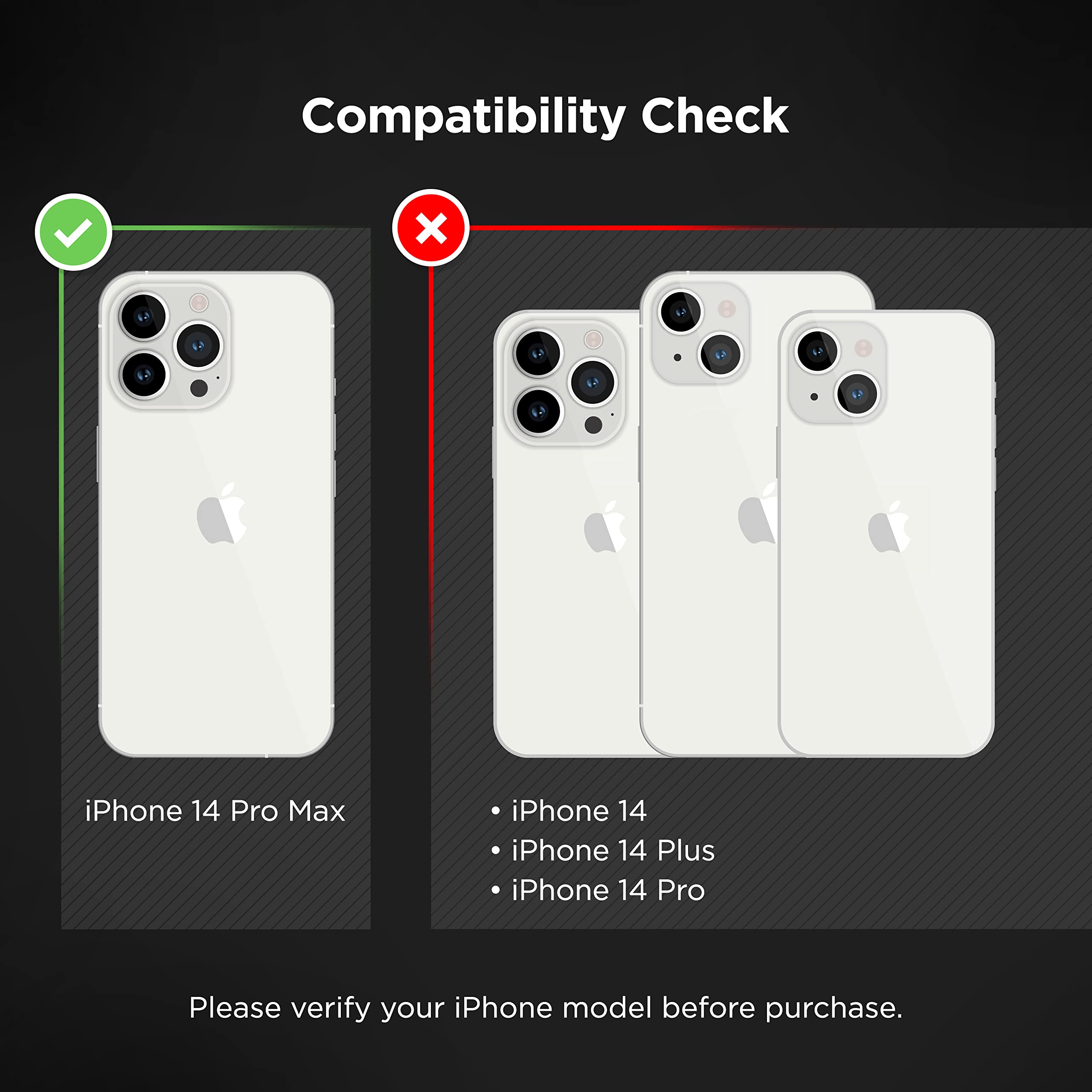 Foto 6 pulgar | Funda Magnética Encased Para iPhone 14 Pro Max con Pantalla para Mujer - Venta Internacional